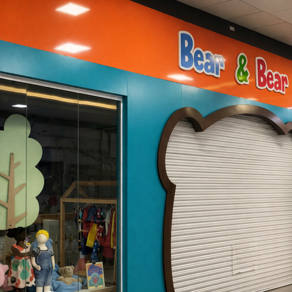 Fachada em ACM + Letra Caixa em PVC Expandido